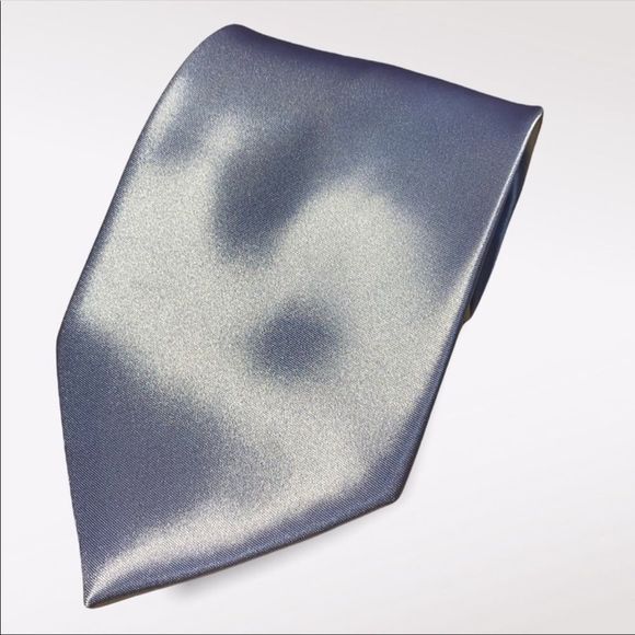 ALBA VOMO | Men's Ice Blue Tie - Picture 1 of 5